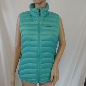 Marmot Women's Aruna Down Vest Medium Turquoise